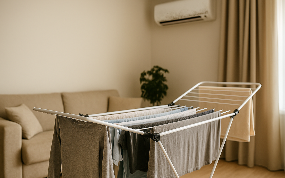 Ropa húmeda en casa: cómo contribuye al crecimiento de moho sin que lo sepas