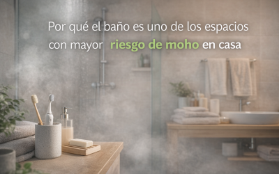 Por qué el baño es uno de los espacios con mayor riesgo de moho en casa